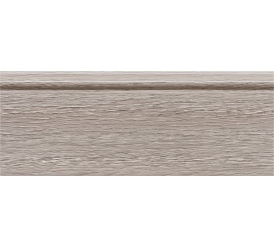Напольный плинтус Decor-Dizayn ударопрочный влагостойкий цвет серый 100Х16Х2400 мм 701-80SH
