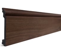 Напольный плинтус Decor-Dizayn ударопрочный влагостойкий цвет дуб тобакко 100Х16Х2400 мм 701-88SH