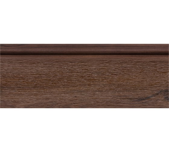 Напольный плинтус Decor-Dizayn ударопрочный влагостойкий цвет дуб тобакко 100Х16Х2400 мм 701-88SH