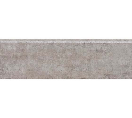 Плинтус напольный ударопрочный влагостойкий Decor-Dizayn цвет серый бархат 80Х13Х2400 мм 706-25