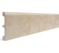 Плинтус напольный ударопрочный влагостойкий Decor-Dizayn цвет юрский мрамор 80Х13Х2400 мм 706-10