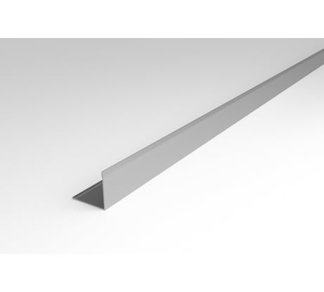 Угловой профиль ЛУКА алюминиевый, анодированный, 15х15х1 мм, 2,7 м, 5 шт./уп. серебро УТ000011877