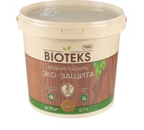 Водная лазурь ТЕКС Bioteks Эко-защита (орех; 2.7 л) 32926