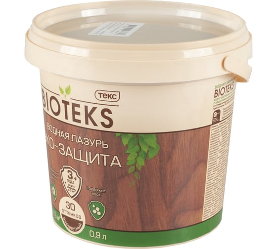 Водная лазурь ТЕКС Bioteks Эко-защита (бесцветный; 0.9 л) 32920