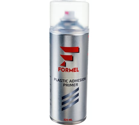 Грунт Formel адгезионный, для пластика, прозрачный, 520 мл, аэрозоль FM-4002
