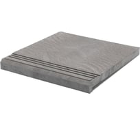 Ступень фронтальная полимерпесчаная weeco Берлин 340х325х23мм, цвет серый, 6шт БФС6