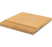 Ступень фронтальная полимерпесчаная weeco Берлин 340х325х23мм, цвет желтый, 6шт БФЖ6