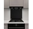 Защитный экран Normand 600х500х4 мм, RAL 9005, из закаленного стекла, на кухонный фартук, для плиты от брызг, 134-306 1