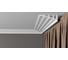 Карниз потолочный ударопрочный влагостойкий под покраску 120Х43Х2000 мм Decor-Dizayn DD514 4