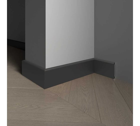 Плинтус Decor-Dizayn 80х13x2400мм 706-100 1