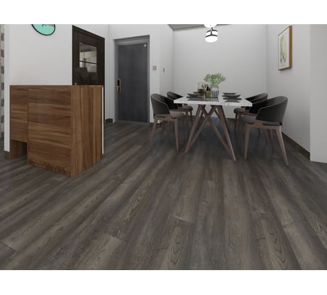 Виниловый пол FLOORWOOD Unit Дуб Хьюмер 43 класс толщина 4 мм с микрофаской влагостойкий 2,6352 м.кв. 4405