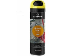 Аэрозольный маркер для стройки, геодезии Soppec (флуоресцентный; желтый) 141517
