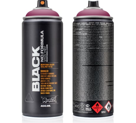 Краска MONTANA BLACK император, 0.4 л 3170 BLK
