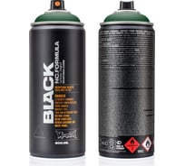 Краска MONTANA BLACK банкнота, 0.4 л 6065 BLK