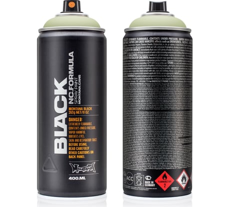 Краска MONTANA BLACK битл, 0.4 л 6420 BLK