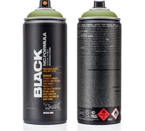 Краска MONTANA BLACK зеленый остров, 0.4 л 6720 BLK
