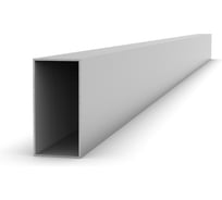 Труба прямоугольная алюминиевая Диал 2000 х 50 x 100 x 2 мм, 3 штуки в комплекте 4687207099363