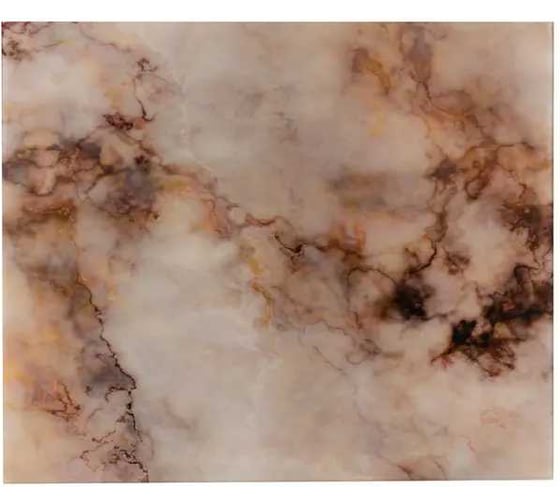 Защитный экран Normand 600х500х4 мм, Мрамор Рубидиум, из закаленного стекла на кухонный фартук для плиты от брызг с фотопечатью 109-864 1