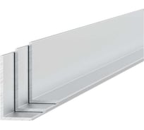 Уголок алюминиевый ДИАЛ 2000 х 40 x 100 x 3 мм, 3 штуки в комплекте 4687207111591