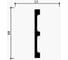 Плинтус Decor-Dizayn 80х13x2400мм 708-100SH 4