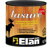 Лазурь долговечная ALPA Элан NEW красное дерево, 0.75л 3488570008997