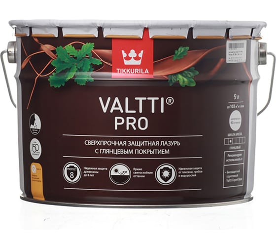 Антисептик для дерева TIKKURILA Валтти Pro орегон, 9 л 52711 1