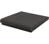 Ступень фронтальная полимерпесчаная WEECO Флоренция 355*325*23 мм, цвет графит ФФГ1