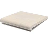 Ступень фронтальная полимерпесчаная WEECO Флоренция 355*325*23 мм, цвет светло-серый ФФСС1