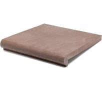 Ступень фронтальная полимерпесчаная WEECO Флоренция 355*325*23 мм, цвет шоколад 6 шт ФФШ6