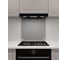 Защитный экран Normand 600х500х4 мм, RAL 9006, из закаленного стекла, на кухонный фартук, для плиты от брызг, 134-191 2