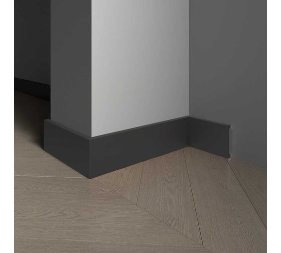 Плинтус Decor-Dizayn 80х13x2400мм 708-100 1