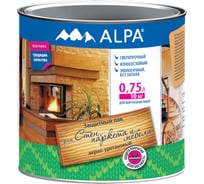 Лак акрил-уретановый для стен, паркета и мебели ALPA глянцевый 0,75л (0,8 кг) 3488570030356