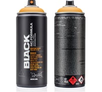 Краска MONTANA BLACK светло-оранжевая, 0.4 л 2060 BLK