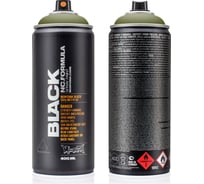 Краска MONTANA BLACK трупс, 0.4 л 6725 BLK