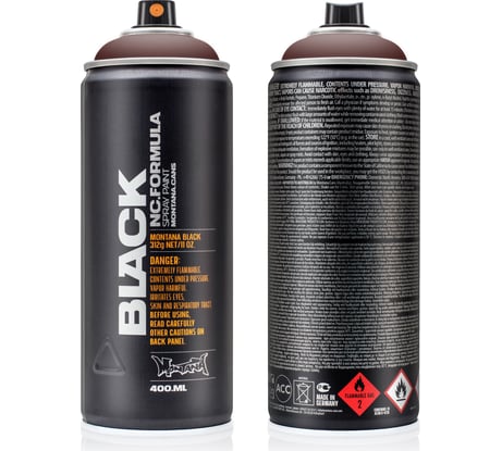 Краска MONTANA BLACK мерло, 0.4 л 3065 BLK