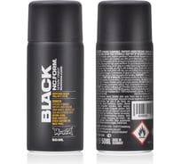 Краска MONTANA BLACK черная, 0.05 л 9001 BLK-50