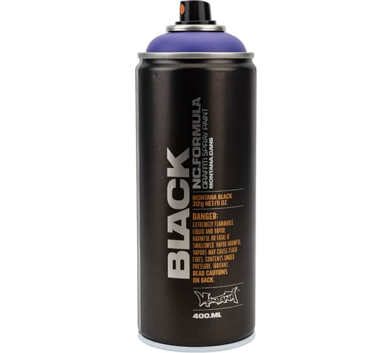 Краска MONTANA BLACK королевская фиолетовая, 0.4 л 4155 BLK