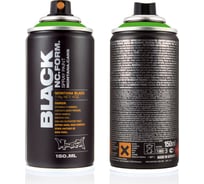 Краска MONTANA BLACK зеленая долина, 0,15 л 6045 BLK-150