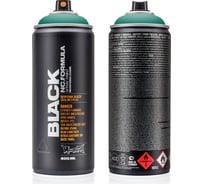 Краска MONTANA BLACK медно-зеленый, 0.4 л 6340 BLK