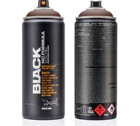 Краска MONTANA BLACK темно-коричневая, 0.4 л 8070 BLK