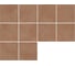 Керамогранит матовый Спектор / Spector AlmaCeramica 600х600х9 1,8м2 цвет коричневый GFU6060SPR40R 4