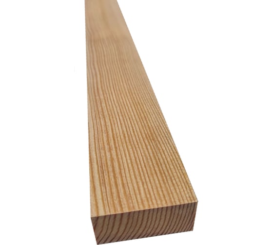 Интерьерная рейка MW 4шт, 25x55x3000, радиалка, лиственница, цельная некрашенная РИЛ-Р-Ц-Н-25-55-3000-4 1