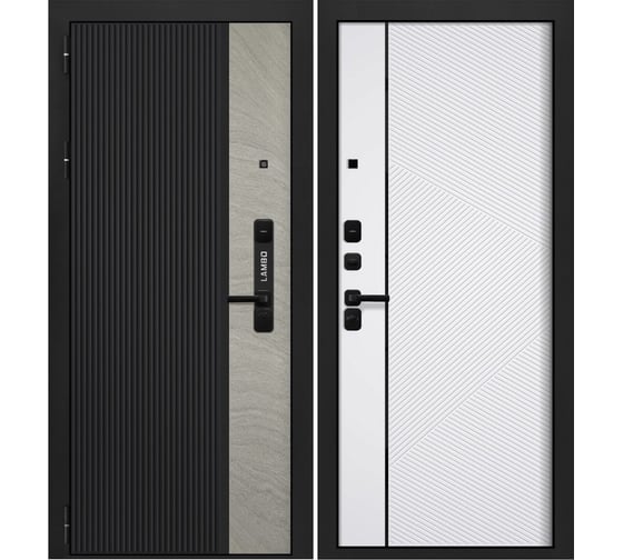 Дверь металлическая DIVA Lambo 2 860 Левая УТ-00084364 1