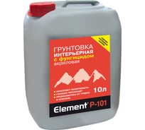 Грунтовка с фунгицидом ALPA Элемент Р-101 10л 4660005410035