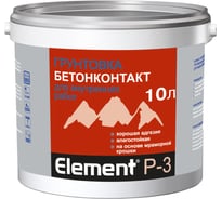 Грунтовка адгезионная ALPA Элемент Р-3 Бетонконтакт 10л 4660005410073