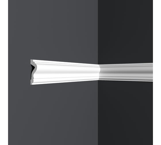 Молдинг ударопрочный R-LINE DECOR Rline (42x16x2000мм)/ 3 шт R2-04216 1