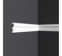 Молдинг ударопрочный R-LINE DECOR Rline (44x16x2000мм) 3 шт R2-04416