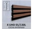 3D-панель СОЛИД 4 UHD 01/130L Сосна Янтарная на черном WD-3, 3.0м, кор.10шт 4 UHD 01/130L СЯ 3
