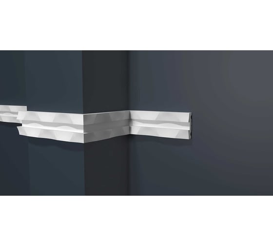 Молдинг Decor-Dizayn (32.8х10x2000мм) 3 шт DD636 1