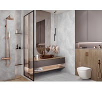 Керамогранит AlmaCeramica Aparel лаппатированный 600х1200х8,5 1,44 м2 (2 шт в уп) серый GFU60120APL07L